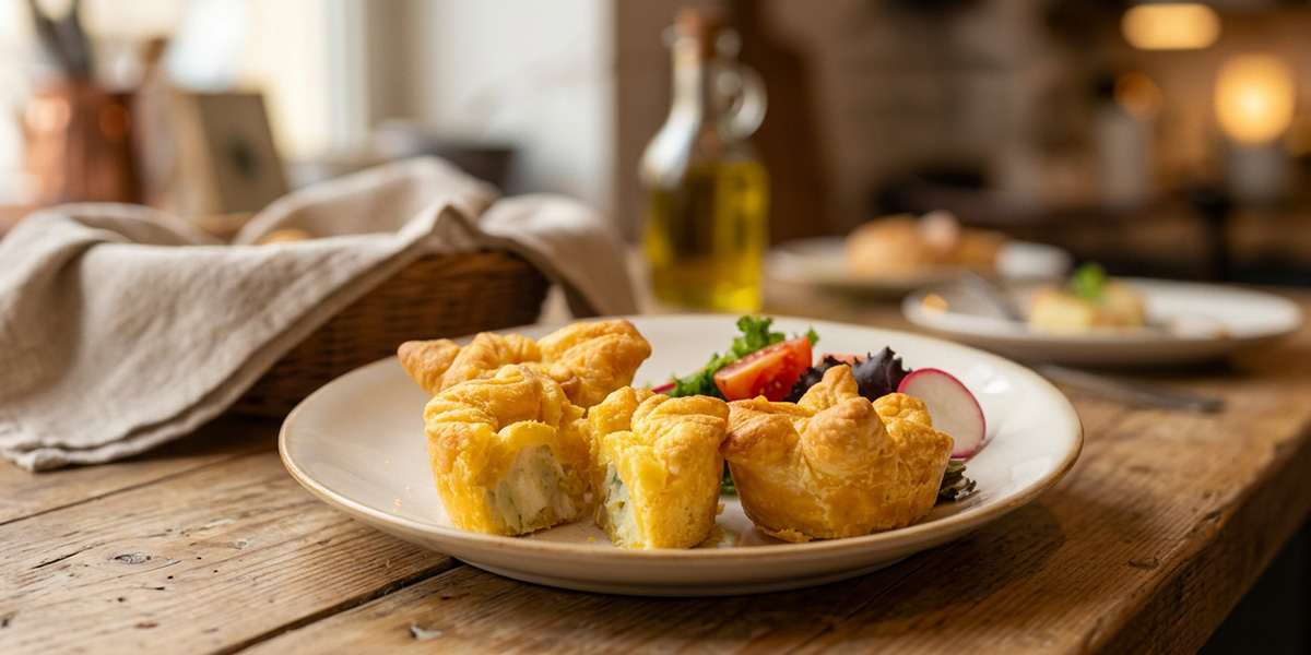 Empadas de Bacalhau